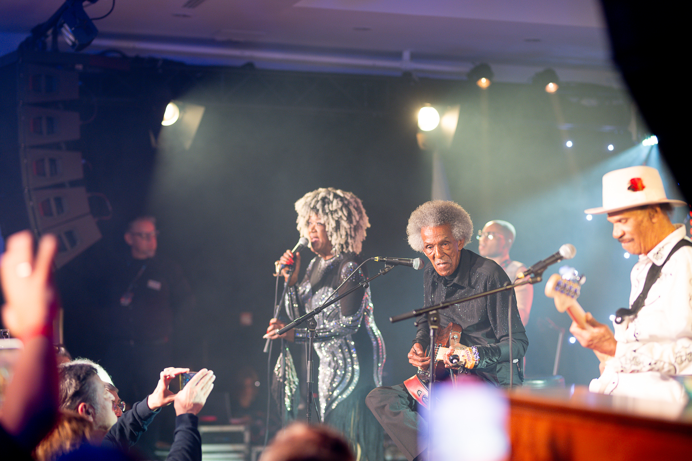 DSC 7687-20241116 Sa NOLA Blue Revue Benny Turner Trudy Lynn Lil Jimmy Reed