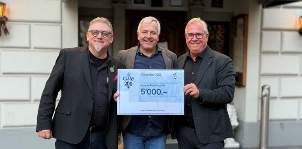 Eine bedeutende Anerkennung für das Lucerne Blues Festival